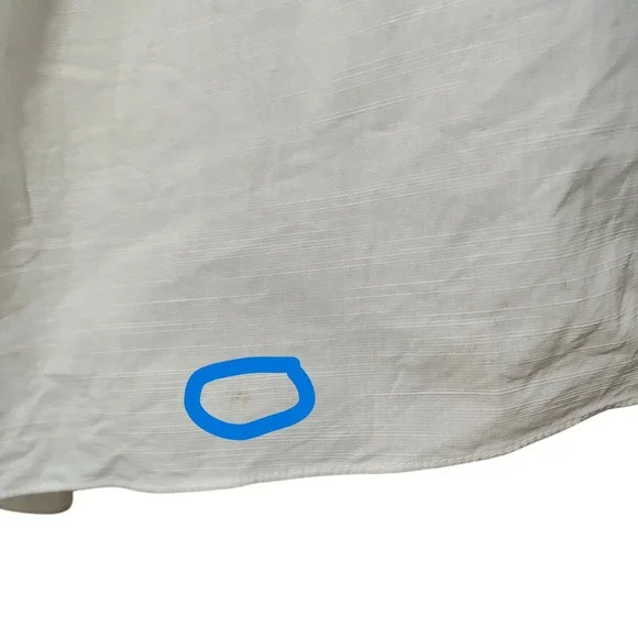 Vince White Long Sleeve Dress V Neck Cutout Midi Bridal Bachelorette Vacation XS - Picture 11 of 14